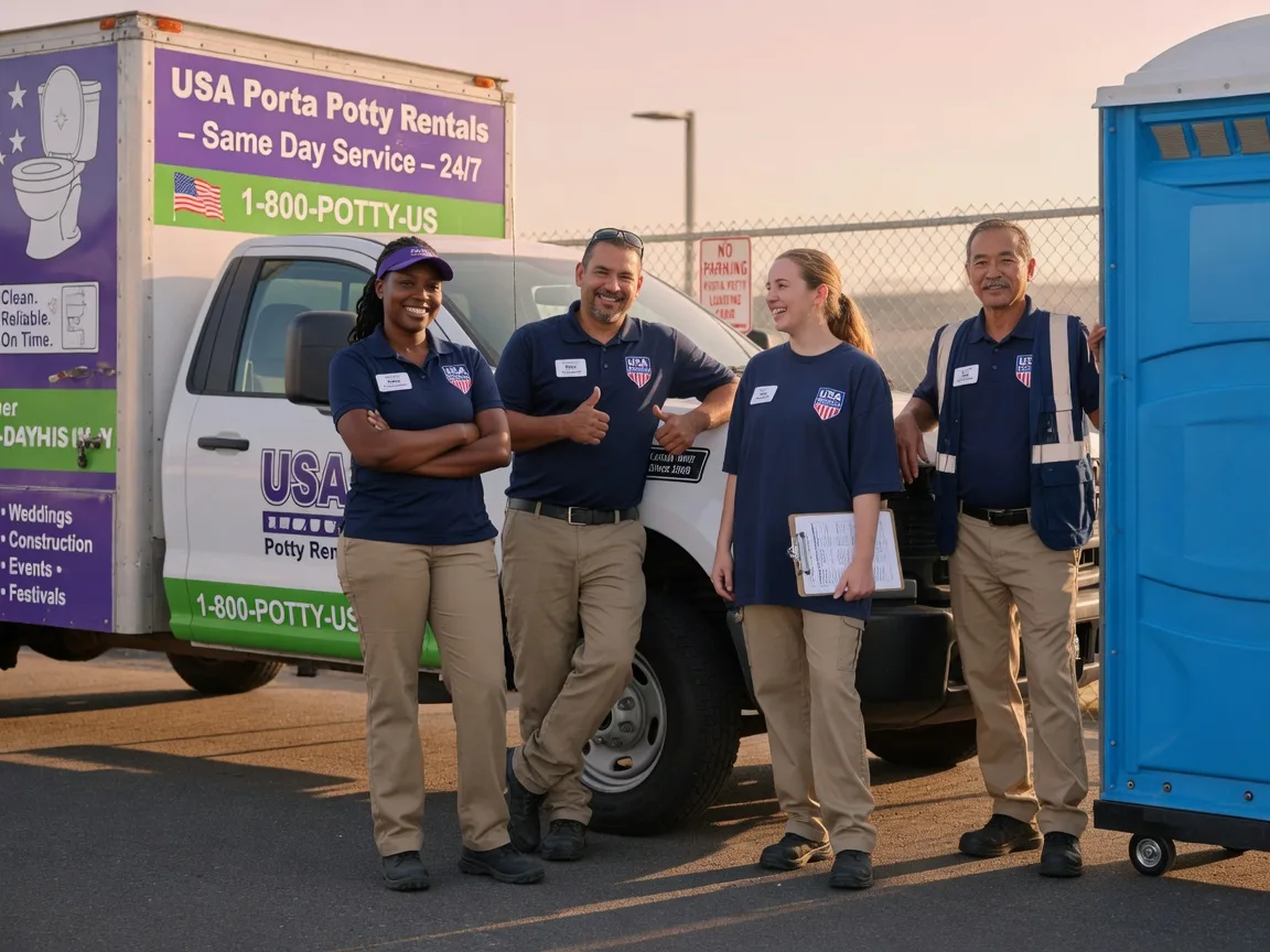 Porta Potty Rental company in Universal City, CA